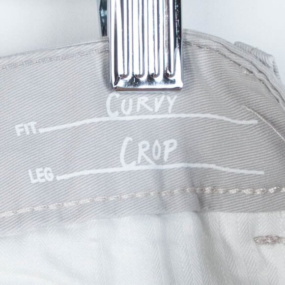 Eddie Bauer Legendwash Curvy Crop Pants Size 10P - Picture 5 of 7